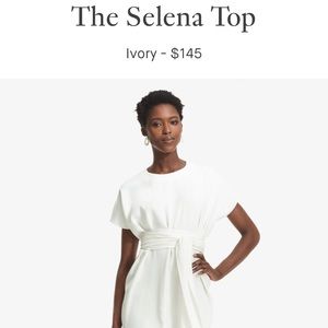 M.M. LaFleur Selena top in Lily, NWT